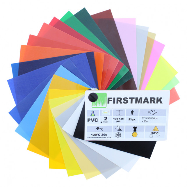 Clancy Potencial vídeo Muestrario de colores vinilo tránsfer textil Chemica Firstmark