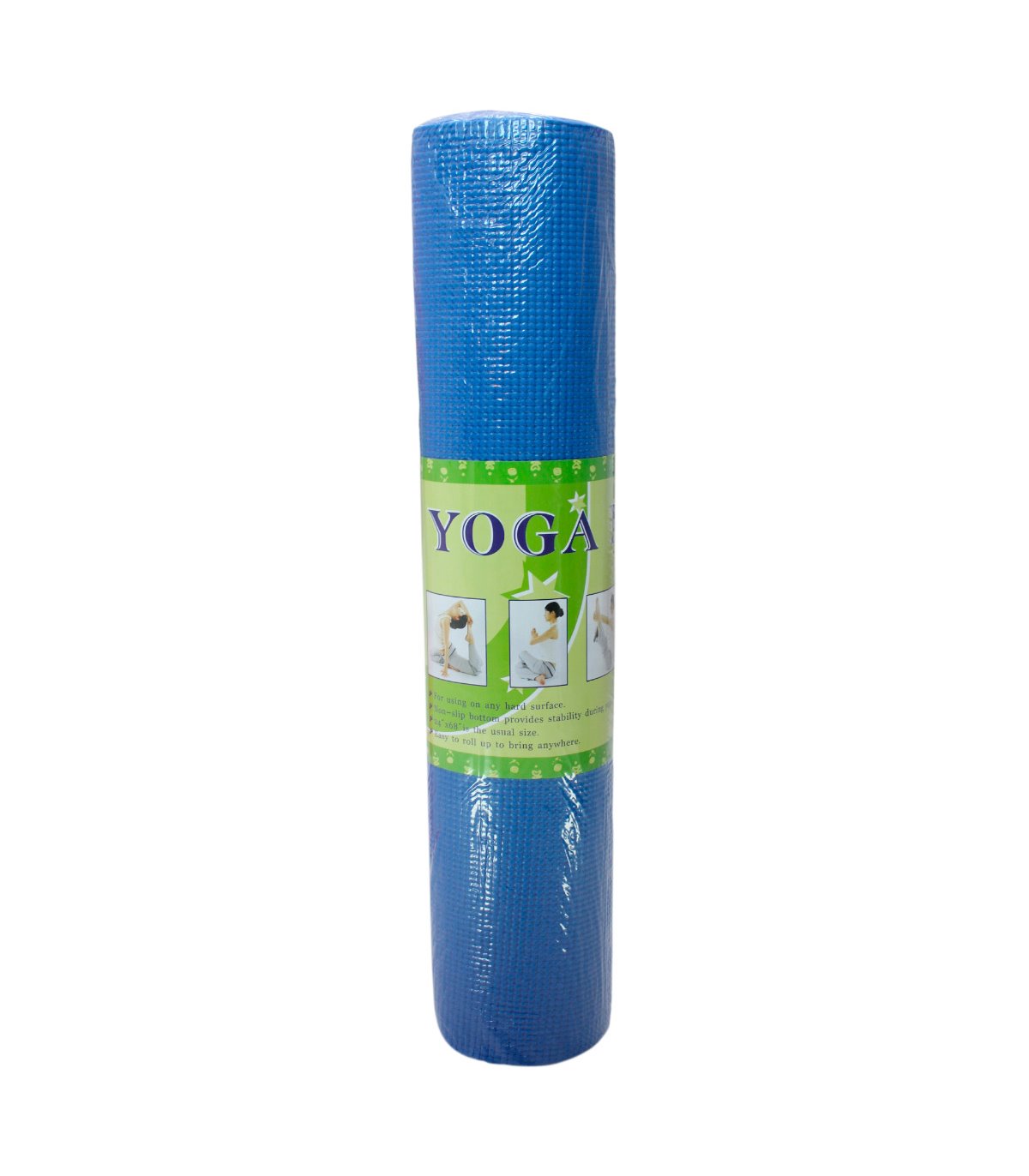 Vandue Alfombrilla de yoga extra gruesa de 1/2 pulgada con correa de  transporte, antideslizante, resistente a la humedad para pilates, soporte  para