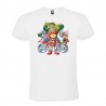 Camiseta Manga Corta Diseño Super Mario Avengbros