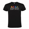 Camiseta Manga Corta Diseño 16 Bit Road Pacman