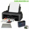 Impresora Sublimación Digital Transfer Epson A4 Con Montaje